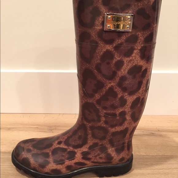 Dolce and Gabbana Rain Boots - Picture 2 of 3